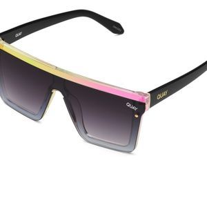 RARE Quay Hindsight holographic sunglasses